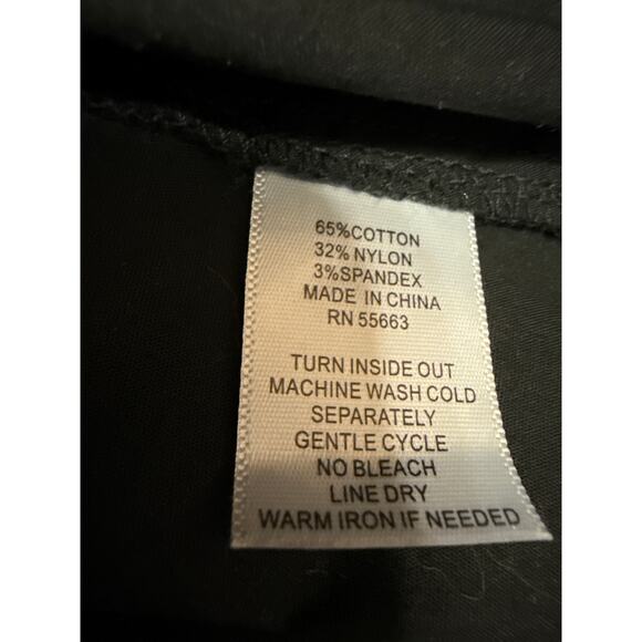 Tahari Black Long Sleeve Button Front Collared Tie A Line Shirt Mini Dress XS - Picture 4 of 4